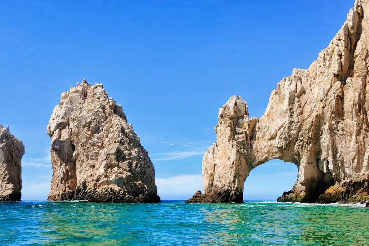 The rock arch at Land's End, Cabo San Lucas